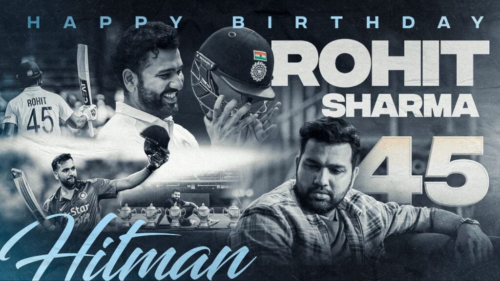 Rohit Sharma Happy Birthday A look