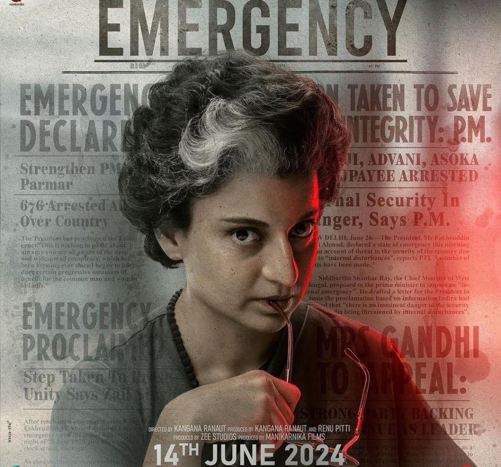 Upcoming movie 2024 Emergency