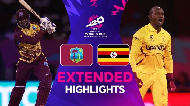 T20 World Cup 2024:West Indies vs Uganda पर दर्ज की बड़ी जीत